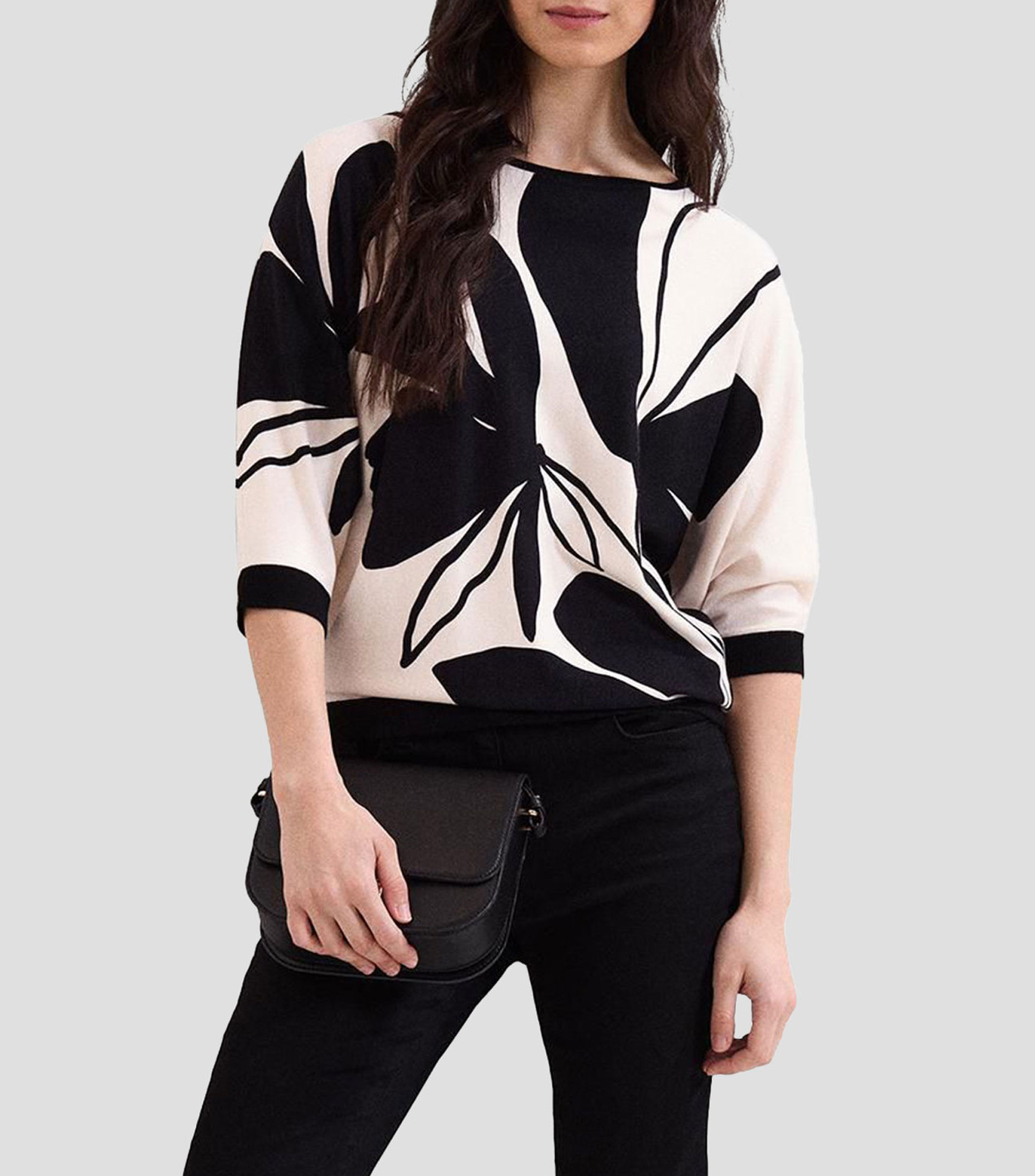 Suéter cuello redondo Mujer